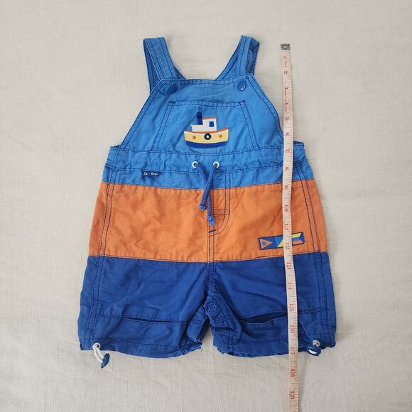 Y2k Le Top Color Block Ship Shortalls 6-12 months - Picture 4 of 6
